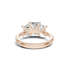 Grand Elegant Trapezoid Accent Ring