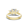 Grand Elegant Trapezoid Accent Ring