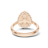 Exquisite Halo Statement Ring