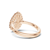 Exquisite Halo Statement Ring