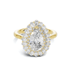 Exquisite Halo Statement Ring