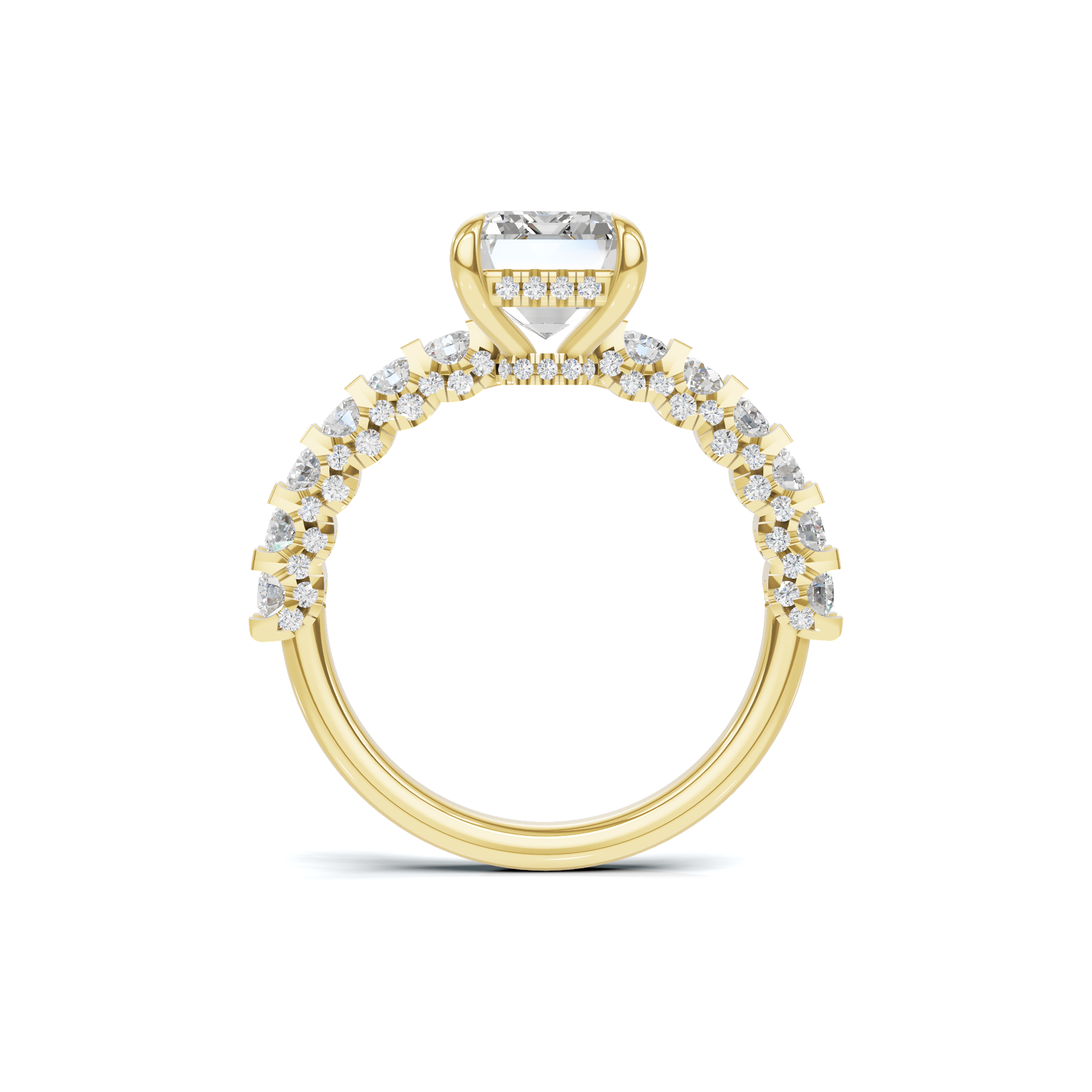 Brilliant Pavé Band Ring