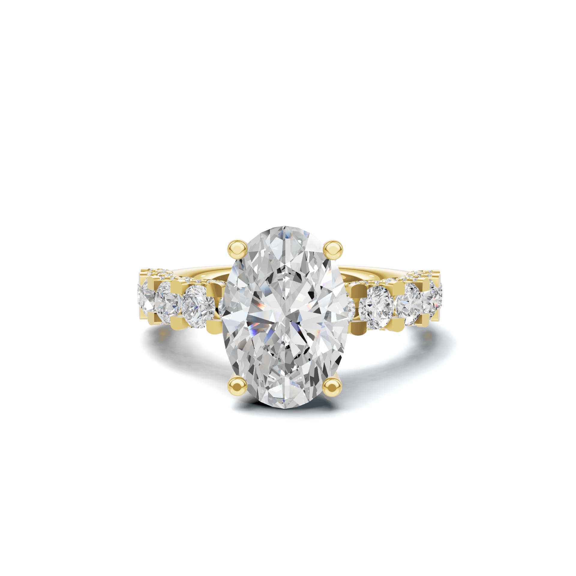 Dazzling Pavé Accented Ring