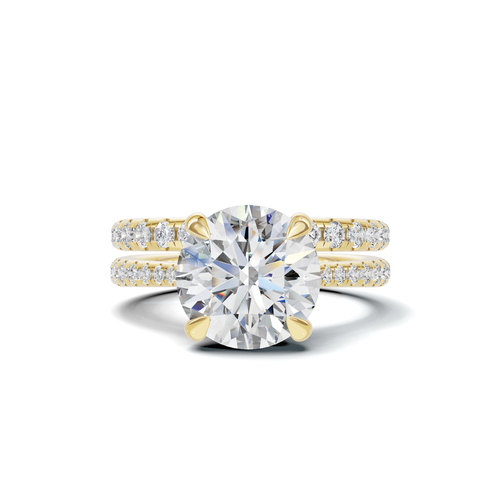 Luxe Pavé Bridal Ring