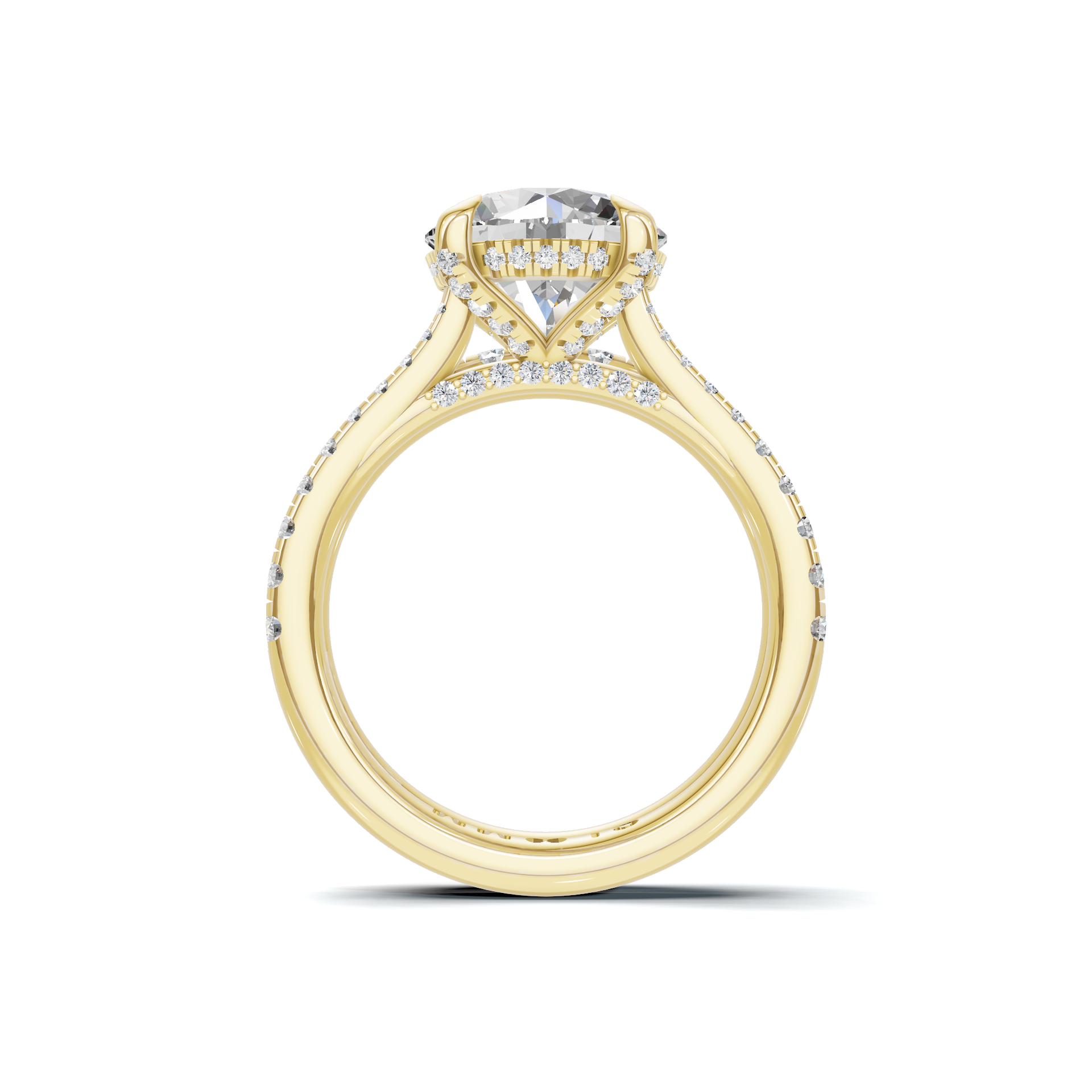 Luxe Pavé Bridal Ring