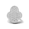 Ornate Floral Statement Ring