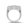 Ornate Floral Statement Ring