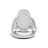 Ornate Floral Statement Ring