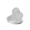 Ornate Floral Statement Ring