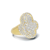 Ornate Floral Statement Ring