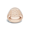 Statement Pave Mosaic Ring