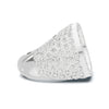 Baguette Pave Statement Ring