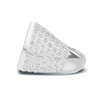 Baguette Pave Statement Ring