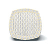 Baguette Pave Statement Ring