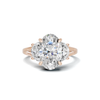 Vibrant Half Moon Ring