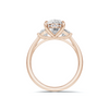 Vibrant Half Moon Ring