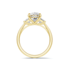 Vibrant Half Moon Ring