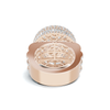 Brilliant Paved Mosaic Ring