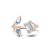 Modern Bypass Leaf Ring