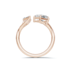 Modern Bypass Leaf Ring