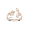 Modern Bypass Leaf Ring