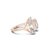 Modern Bypass Leaf Ring