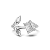 Modern Bypass Leaf Ring