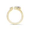 Modern Bypass Leaf Ring