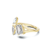 Modern Bypass Leaf Ring