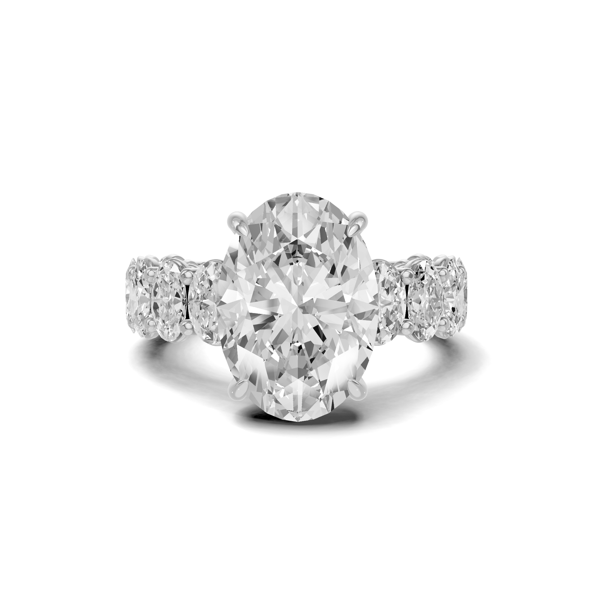 Accented Eternity Ring