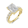 Grand Accented Statement Ring