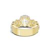 Ornate Pave Statement Ring