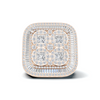 Statement Baguette Cluster Ring