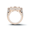 Statement Baguette Cluster Ring