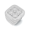 Statement Baguette Cluster Ring