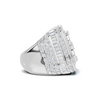 Statement Baguette Cluster Ring