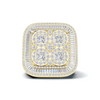 Statement Baguette Cluster Ring