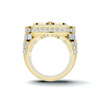 Statement Baguette Cluster Ring