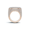 Mosaic Statement Cluster Ring