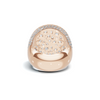 Mosaic Statement Cluster Ring