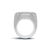 Mosaic Statement Cluster Ring