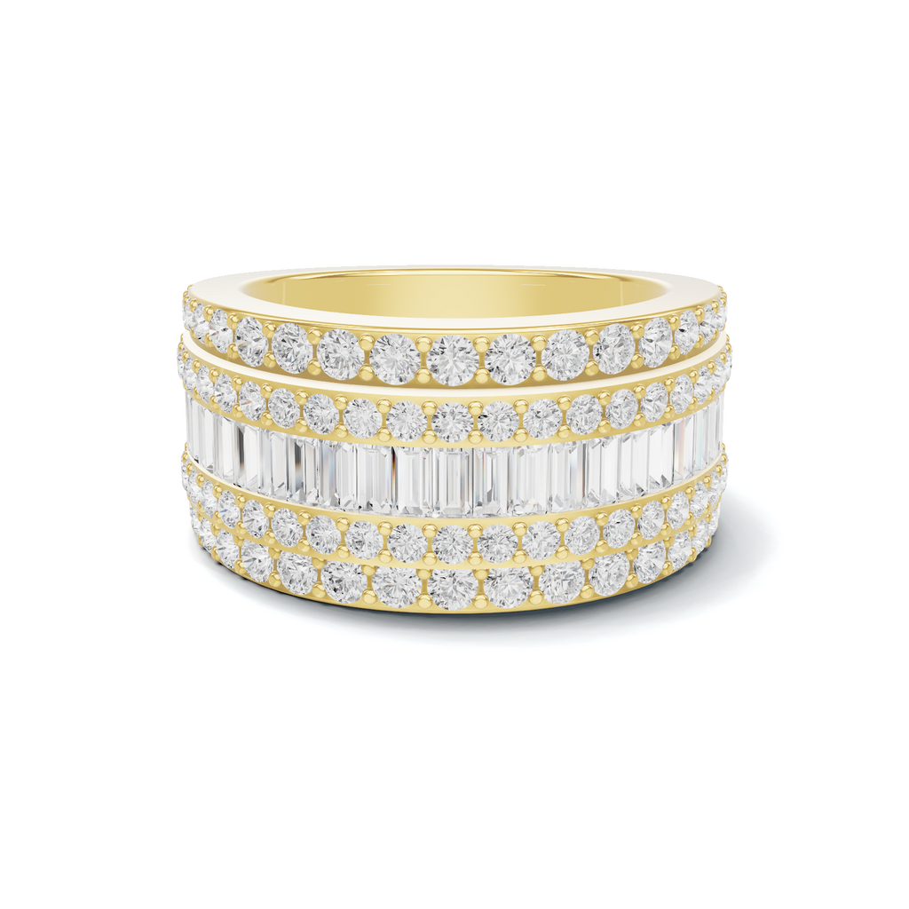 Grand Multi Row Ring