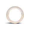 Multistrand Baguette Statement Ring