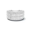 Multistrand Baguette Statement Ring