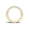 Multistrand Baguette Statement Ring