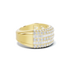 Multistrand Baguette Statement Ring