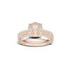 Pavé Triple Row Ring