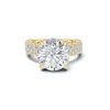 Pavé Triple Row Ring