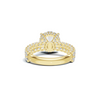 Pavé Triple Row Ring