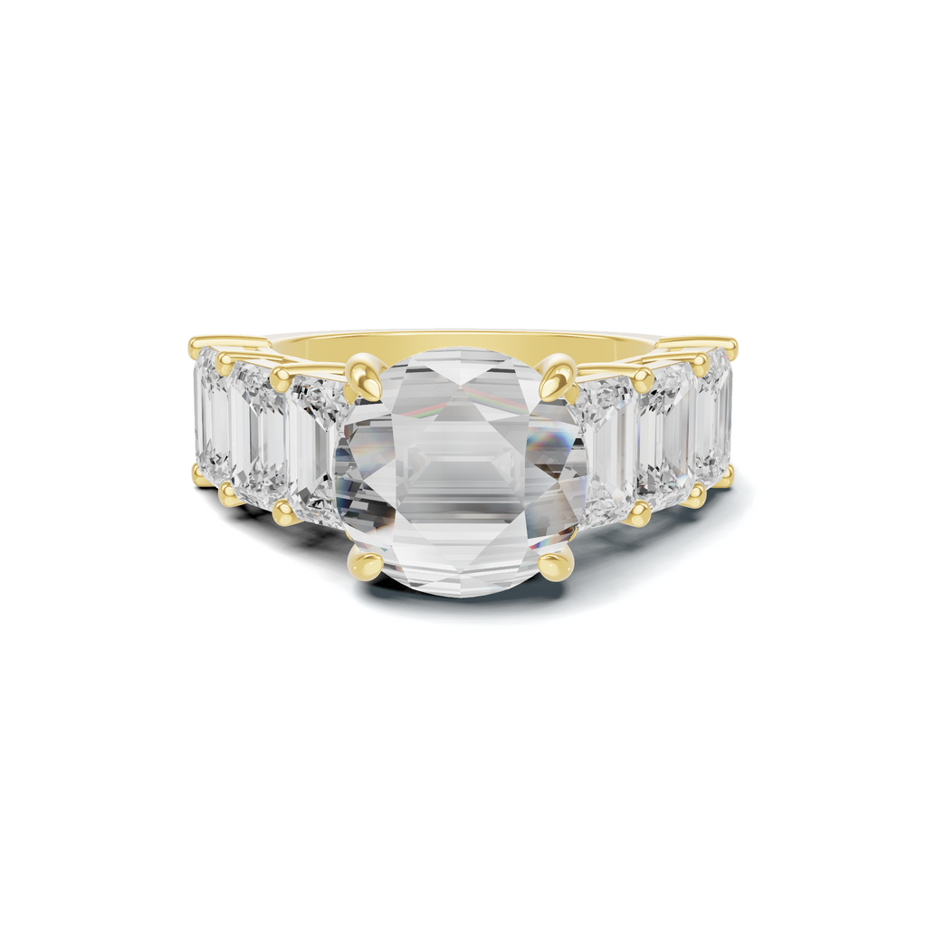 Luxe Multi Stone Band Ring